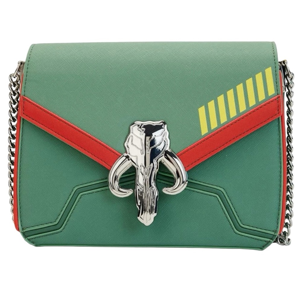 NEW Loungefly Disney Star Wars Boba Fett Crossbody Bag Purse